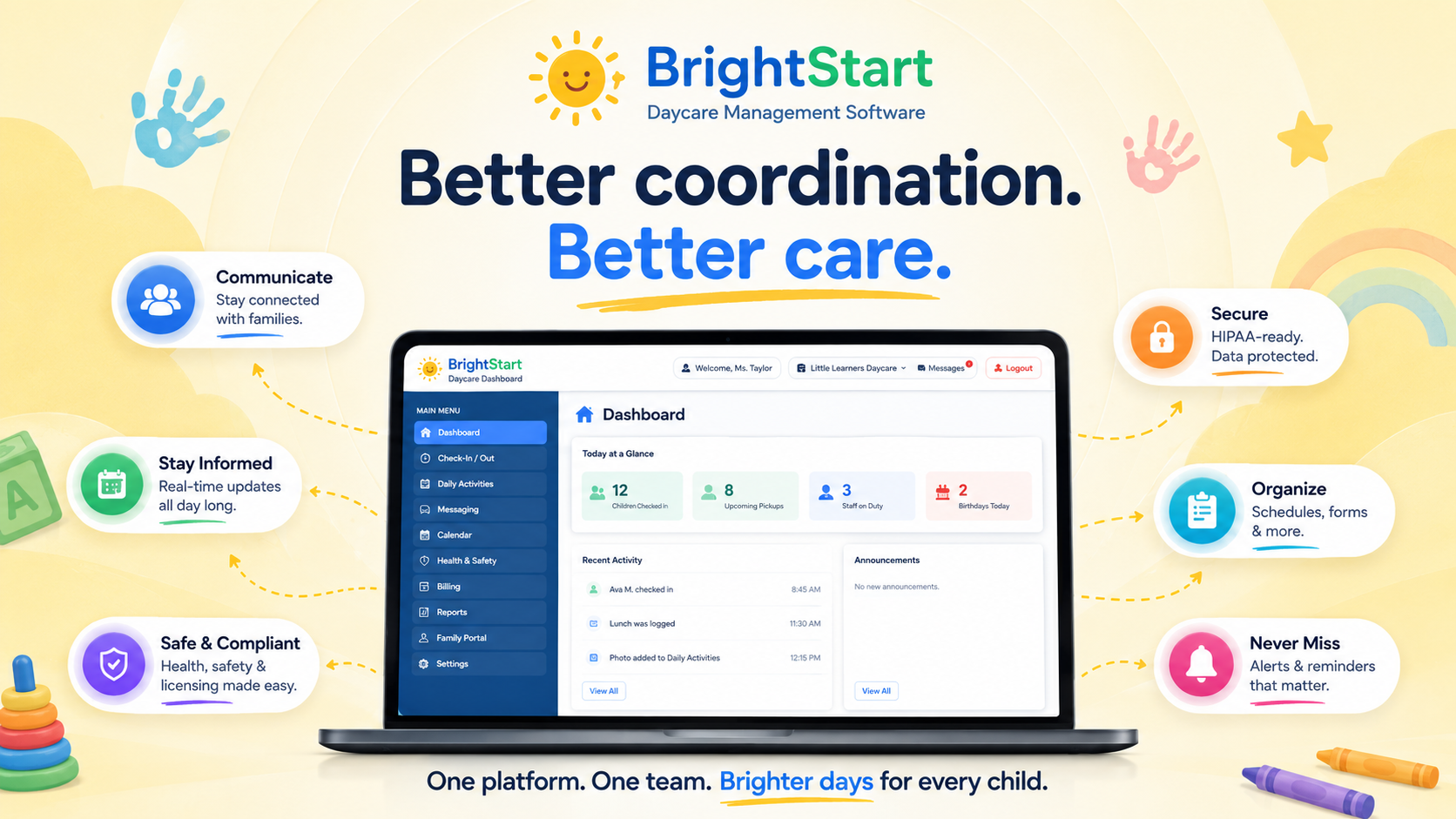 BrightStart platform preview